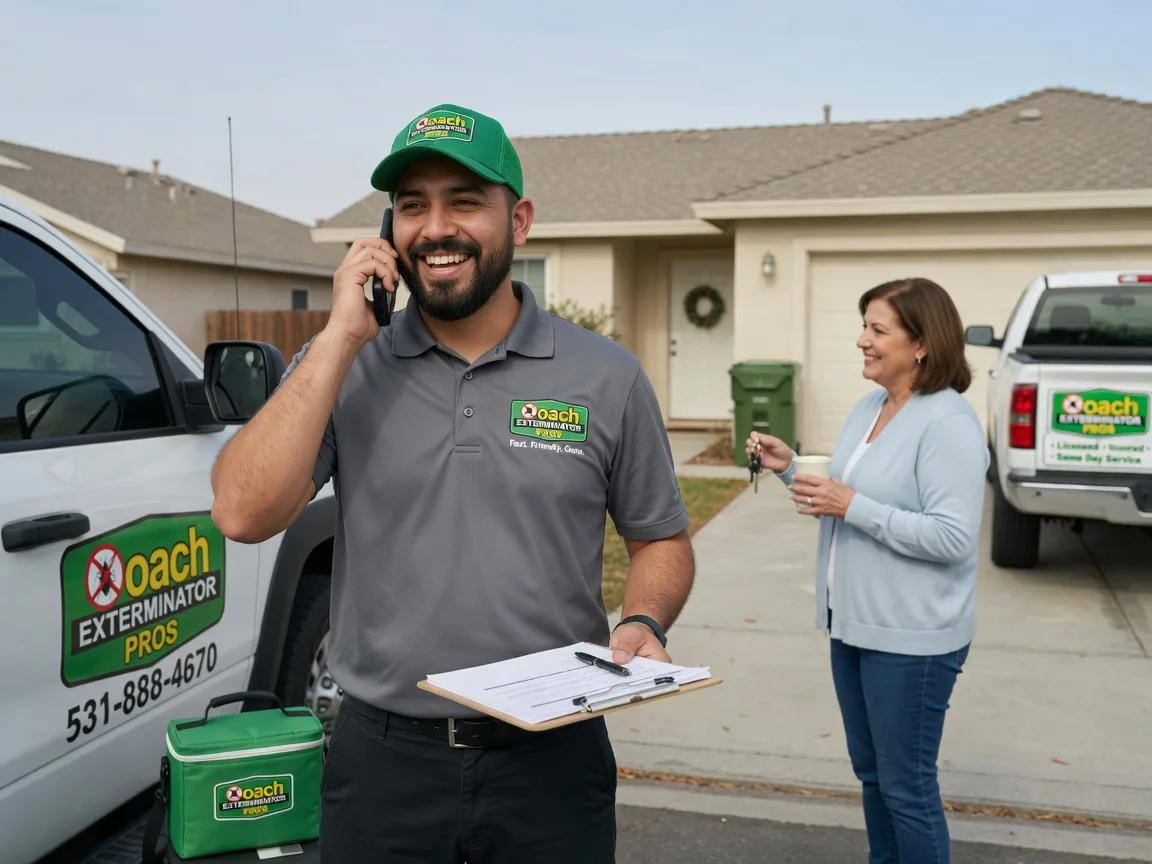 Pest Control Roach Exterminator Summerfield, OH FAQs